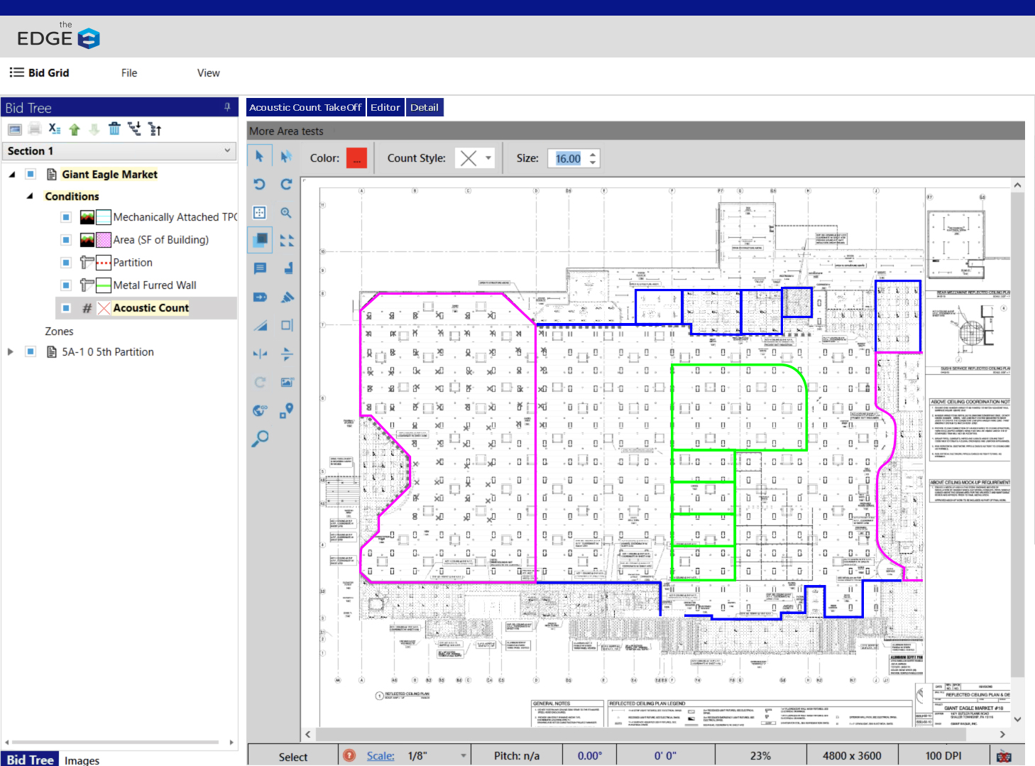 takeoff plans on our construction estimating software